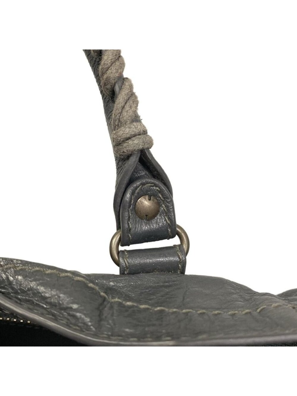 Balenciaga Handbag Giant 12 City Dark Gray Leather - Picture 11 of 15